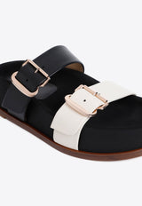 Wren Buckled Leather Sandals