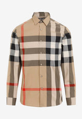 Vintage Check Long-Sleeved Shirt