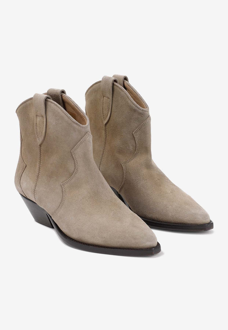 Dewina 50 Ankle Boots in Suede