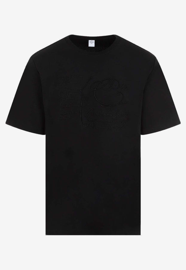 Scritto Embroidered T-shirt