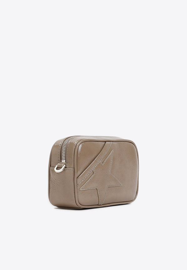 Mini Star Patch Shoulder Bag in Calf Leather