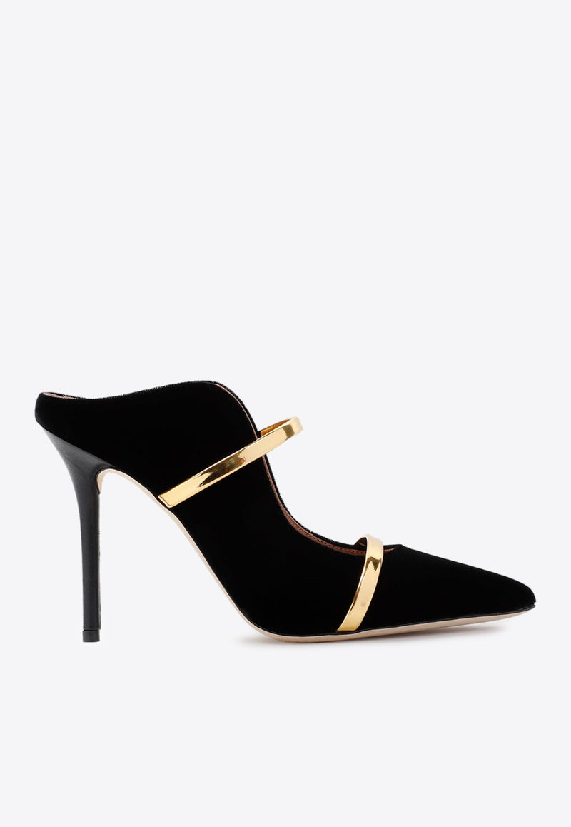 Maureen 100 Velvet Mules