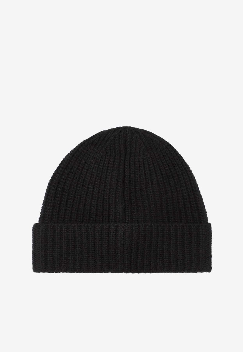 Logo Patch Wool Beanie