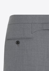 4-Bar Stripe Wool Tailored Pants