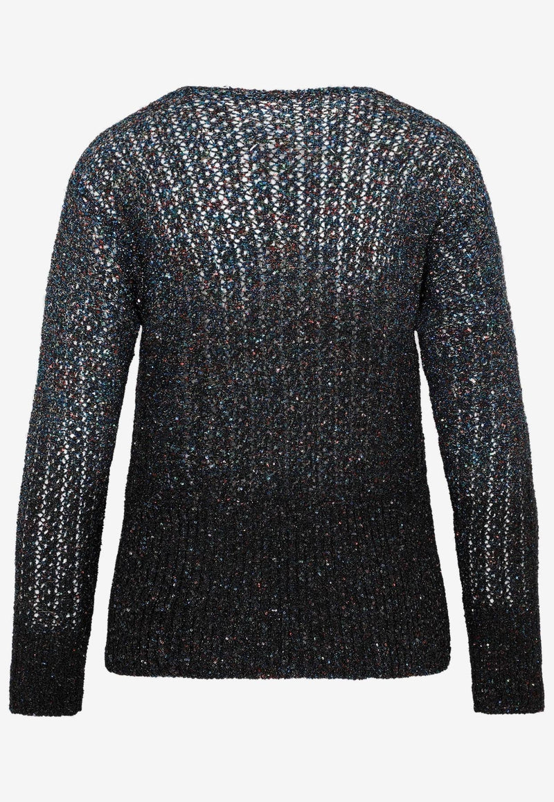 Knitted Crewneck Sweater