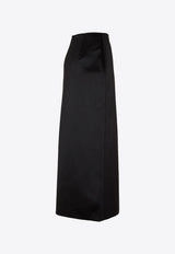 Wick Asymmetric Midi Skirt