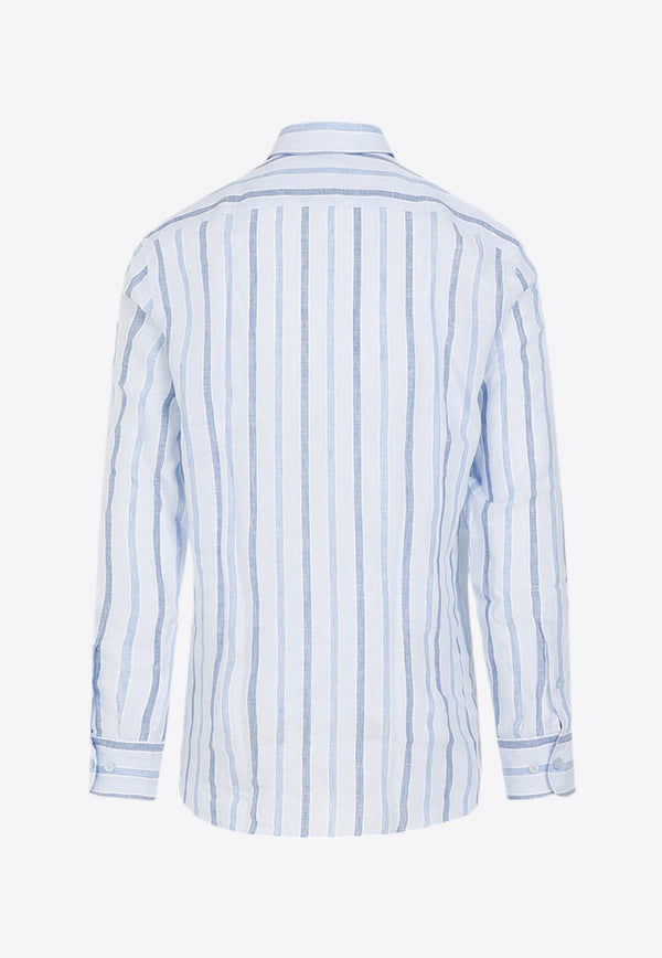 Striped Long-Sleeved Shirt