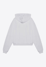 Embroidered Logo Hooded Sweatshirt