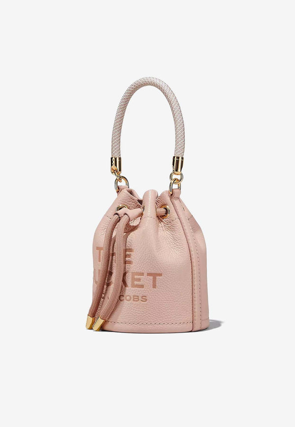 The Mini Bucket Bag in Grained Leather