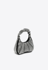 Gabbi Crystal-Embellished Hobo Bag