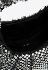 Gabbi Crystal-Embellished Hobo Bag