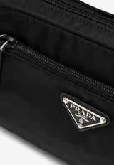 Triangle Logo Nylon Belt Bag