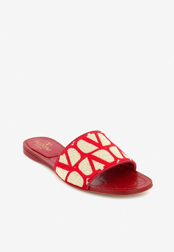 VLogo Flat Sandals