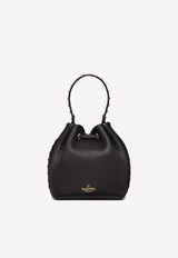 Rockstud Bucket Bag in Calf Leather