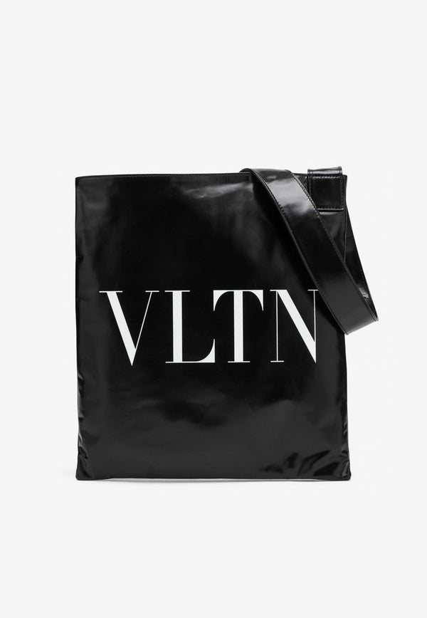 Logo Print Soft Tote Bag