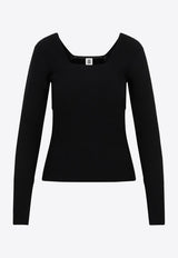 Laril Long-Sleeved Knit Top