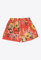 Girls Alight Floral Shorts