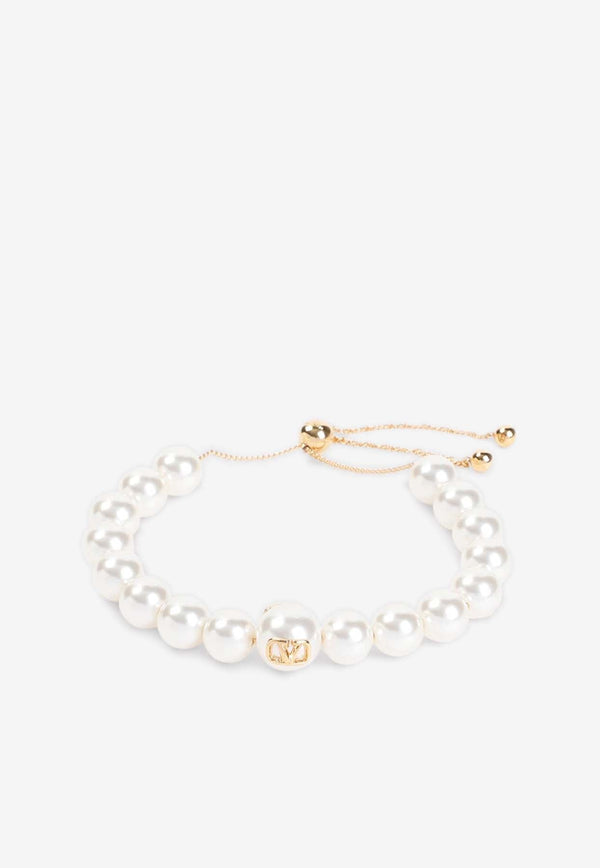 VLogo Pearl Bracelet