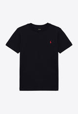 Boys Logo Embroidered T-shirt
