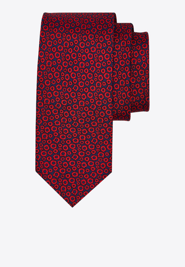 Gancini Silk Tie