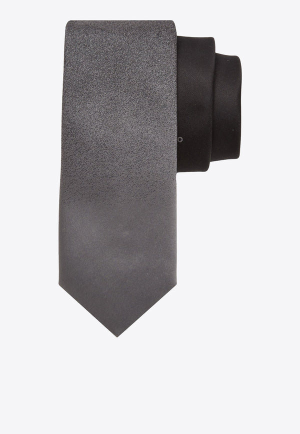 Gradient-Effect Silk Tie