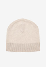 Gancini Jacquard Cashmere Beanie