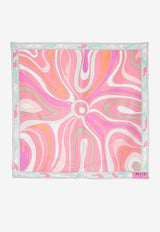 Marmo Print Silk Scarf