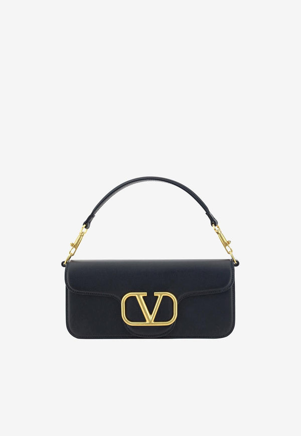 VLogo Locò Shoulder Bag in Calf Leather