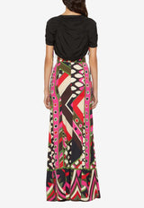 Vivara Print Maxi Skirt