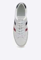 Monaco M Leather Sneakers