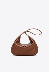 VLogo Calf Leather Hobo Bag