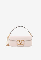 Locò VLogo Leather Shoulder Bag