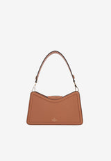 VLogo Shoulder Bag in Calf Leather