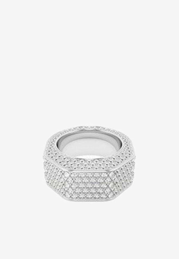 Dextera Pavé Crystal Ring