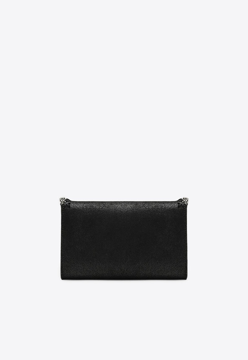 Falabella Logo-Charm Chain Clutch