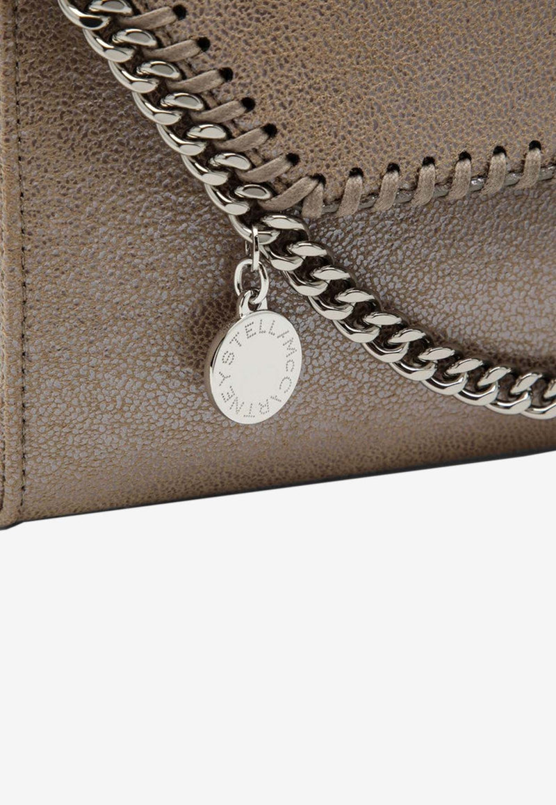 Falabella Faux Leather Chain Clutch