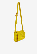 Cassette Padded Lambskin Crossbody Bag