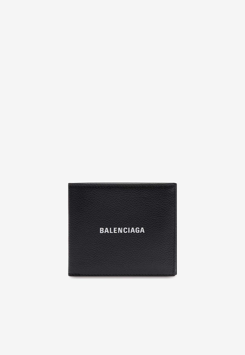 Logo Bi-Fold Leather Wallet