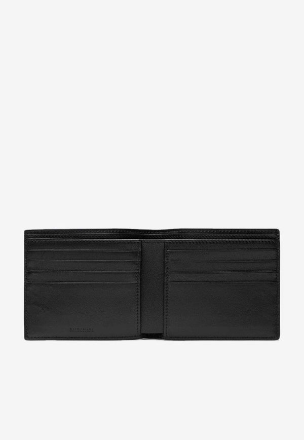 Cash Square Bi-Fold Leather Wallet