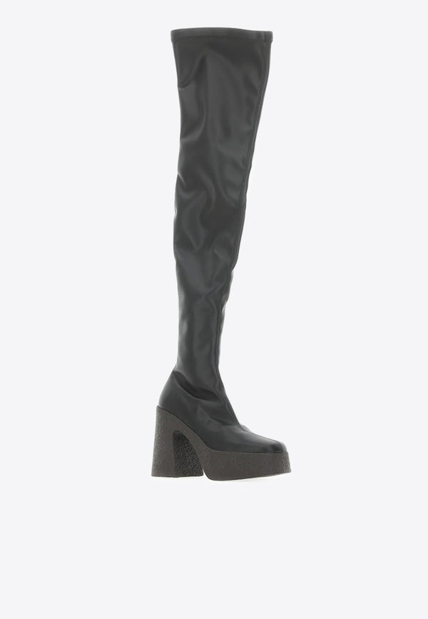 Skyla 115 Over-the-Knee Boots in Faux Leather