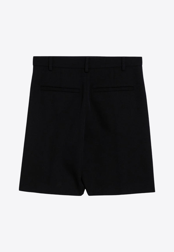 Grisaille Wool Bermuda Shorts