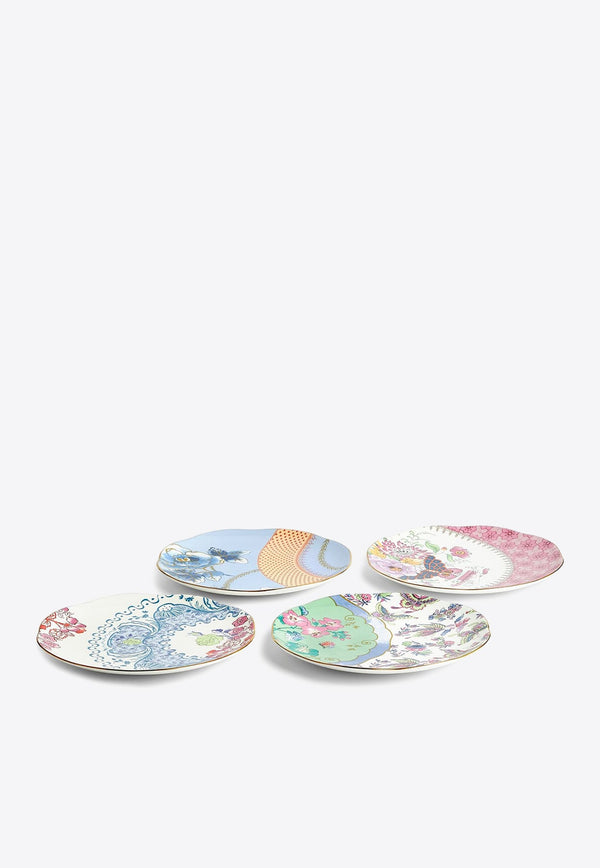 Butterfly Bloom Plates - Set of 4