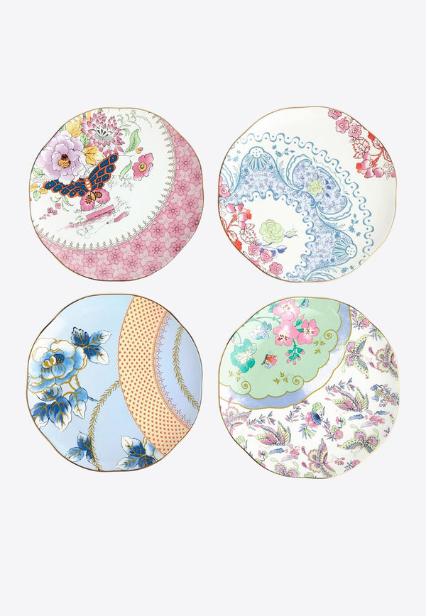 Butterfly Bloom Plates - Set of 4