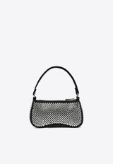 Eva Crystal-Embellished Top Handle Bag