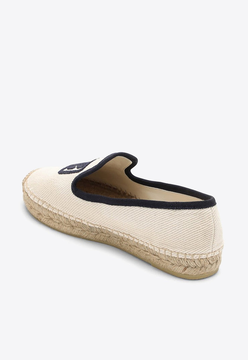 Logo Embroidered Espadrilles