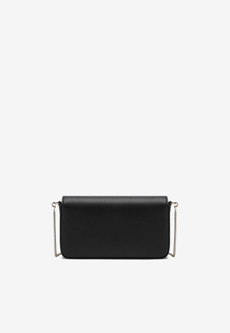 Mini VLogo Signature Leather Chain Clutch