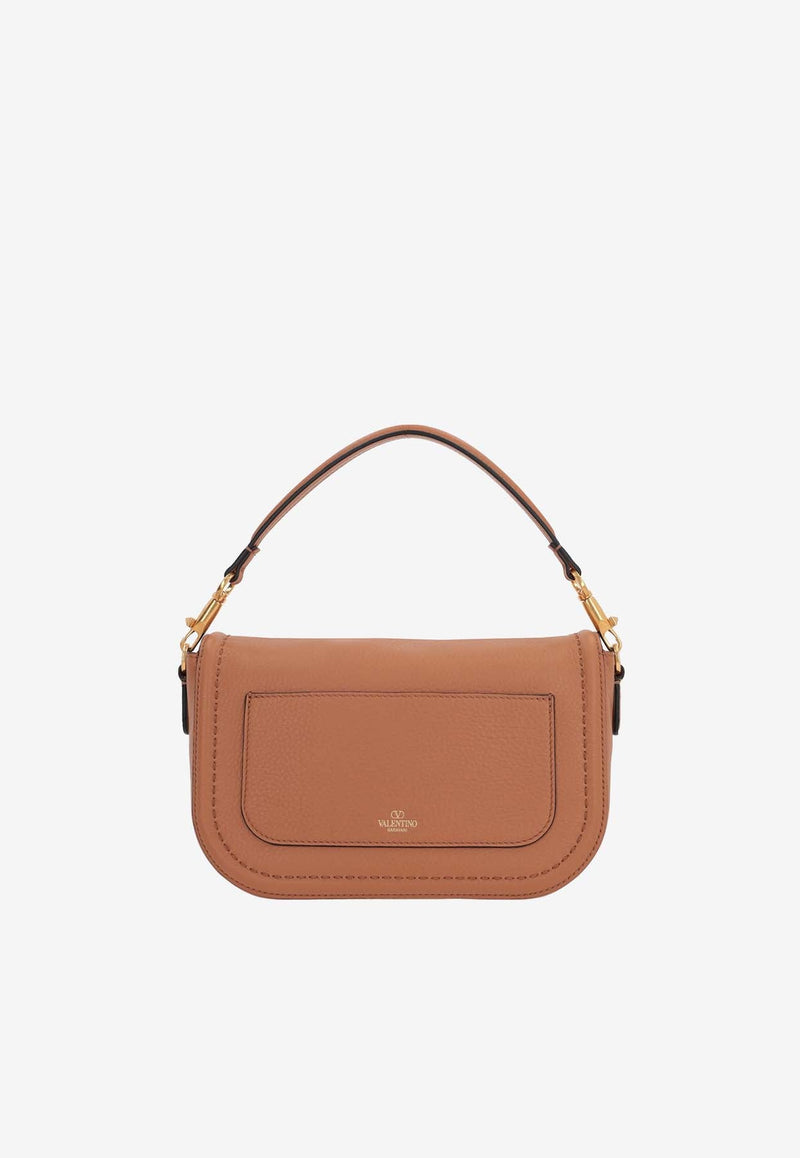 Alltime Grained Leather Top Handle Bag