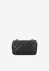 Rockstud Spike Quilted Leather Crossbody Bag