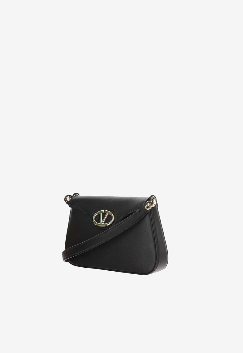 VLogo Signature Leather Crossbody Bag