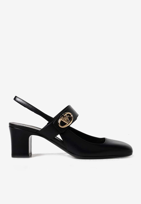 VLogo Locker 60 Mary-Jane Slingback Pumps